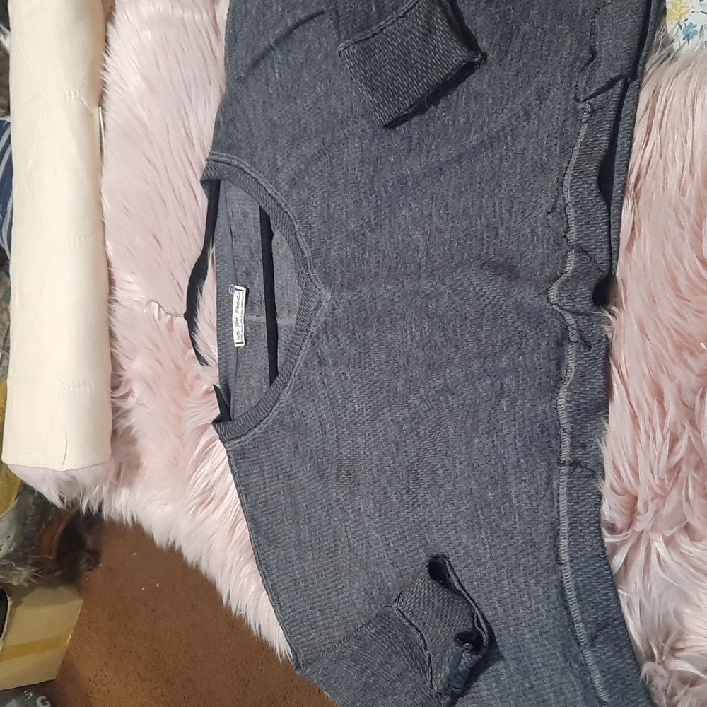Nwot free people We the Free waffle knit top size xsmall